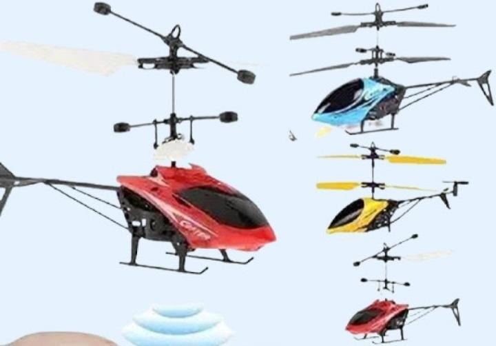 2 in 1 Remote Control Helicopter for kids. Remote + Sensor