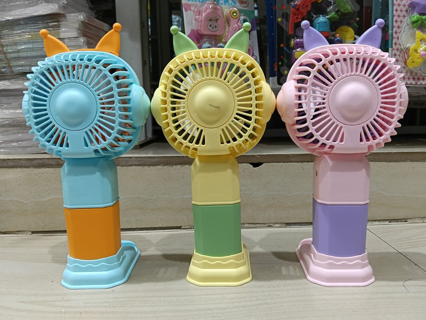New Mini Hand held Portable Fan With long lasting battery and durability