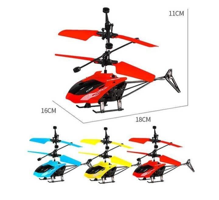 2 in 1 Remote Control Helicopter for kids. Remote + Sensor