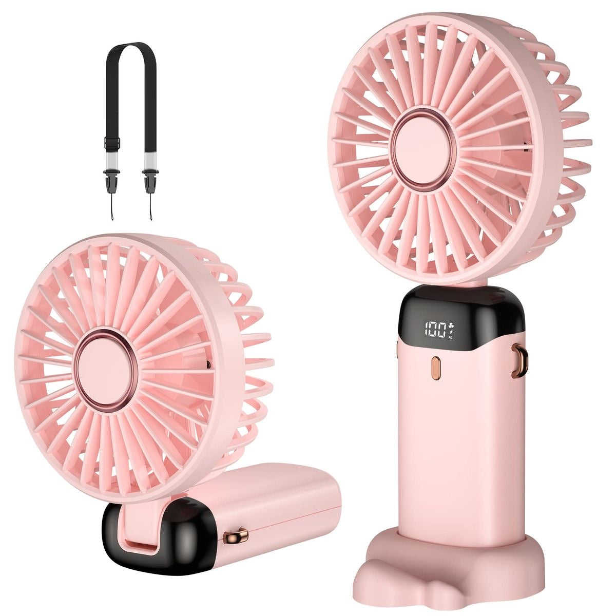 Mini portable hand held Fan with new design inspired by Charging timing