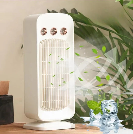 Rechargeable shaking Head spray Circulating Fan