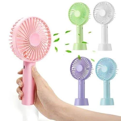 High Quality Mini Hand Held Fan , Battery 🔋 Backup 3 to 4 Hour